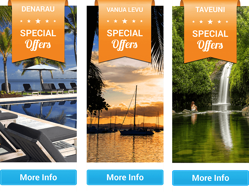 Fiji special offers and discounts in all regions